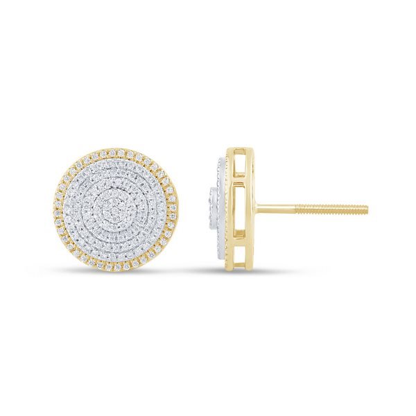 10K 0.33CT D-EARRING LDS RDS MICRO PRONG