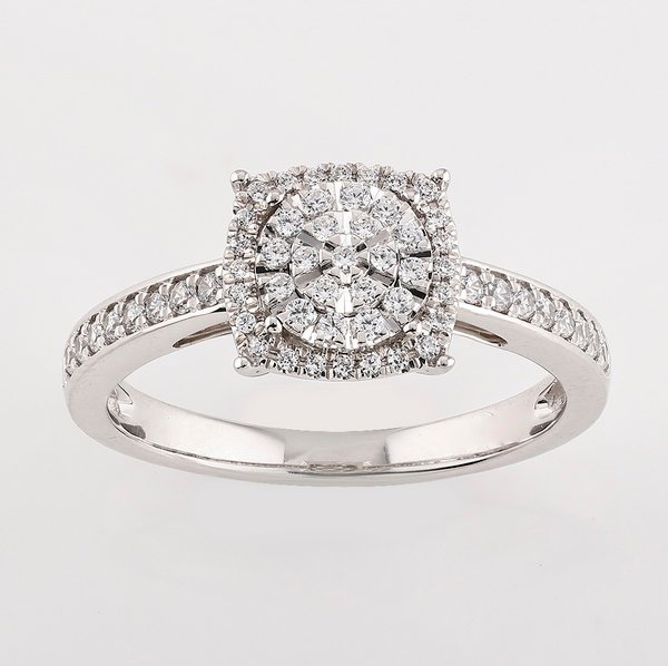 10K 0.32CT D-RING LDS RDS PRONG