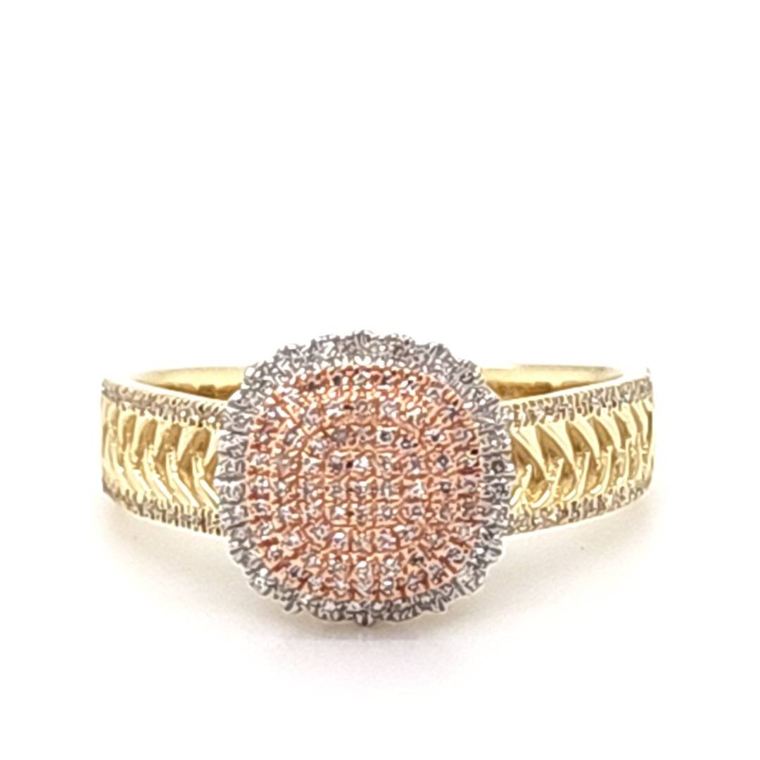 10K 0.19-0.20CT D-RING LDS RDS MICRO PRONG