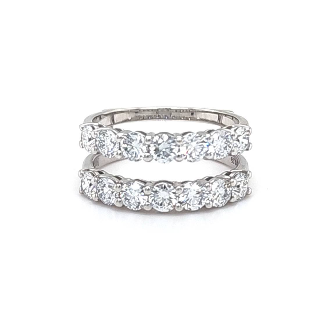 LG - 14K 1.99CT D-RING GUARD LDS RDS "CERTIFIED"