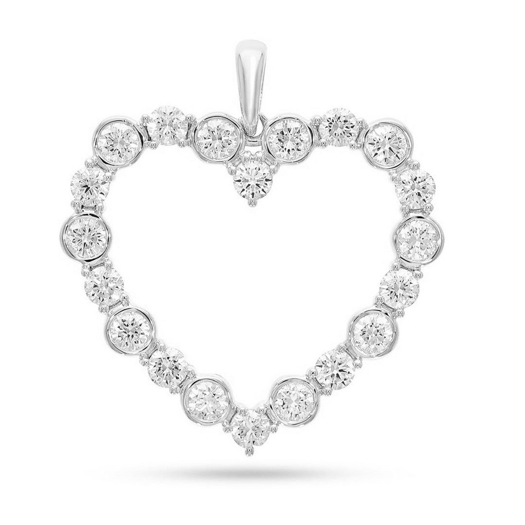 LG - 14K 1.00CT D-PENDANT LDS RDS "CERTIFIED"