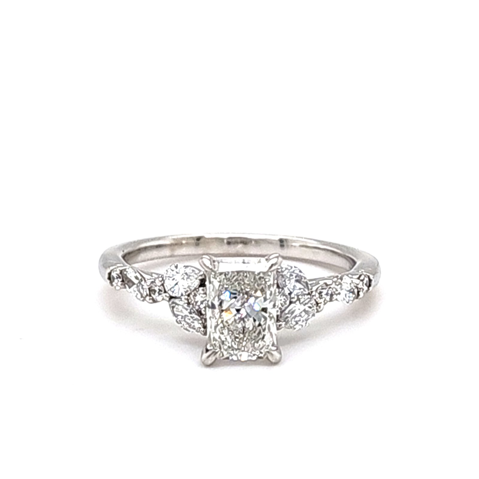 LG - 14K 1.40CT D-RING LDS ERADCT/MARQ/PER/RDS "CERTIFIED"