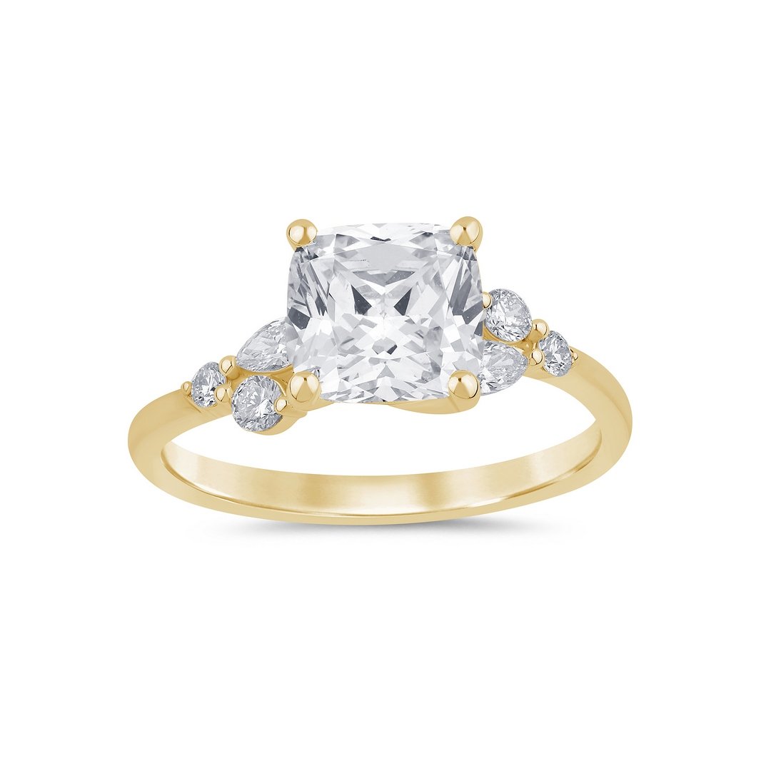 LG - 14K 2.25-2.27CT D-RING LDS CUSC/RDS CERTIFIED