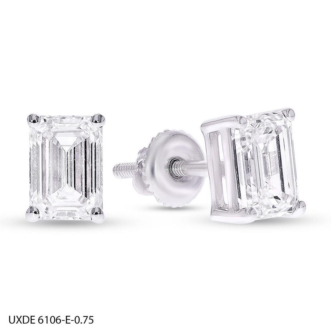 LG - 14K 1.62CT D-EARRING LDS EME CERTIFIED