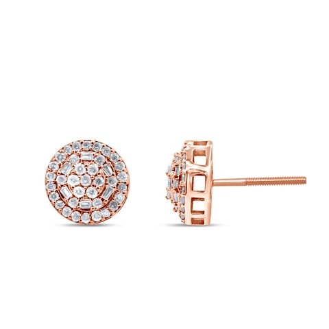 10K 0.54CT D-EARRING TPR/RDS