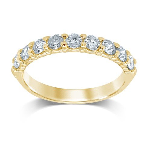 14K 0.71-0.79CT D-MACHINE BAND LDS RDS