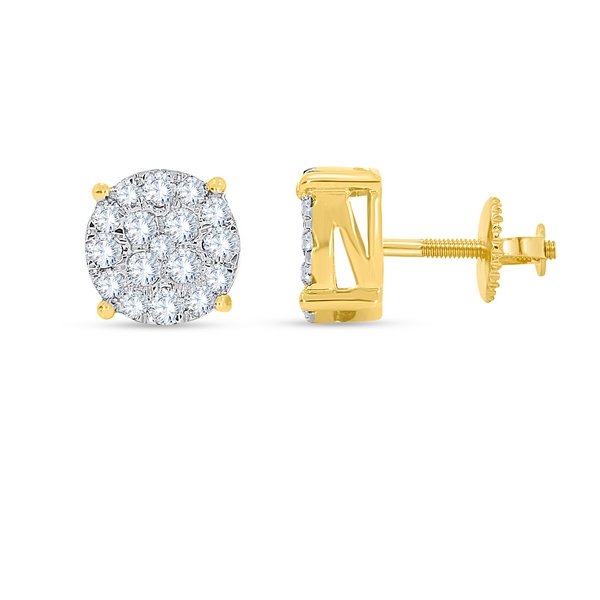 10K 0.56CT D-EARRING RDS FANUC